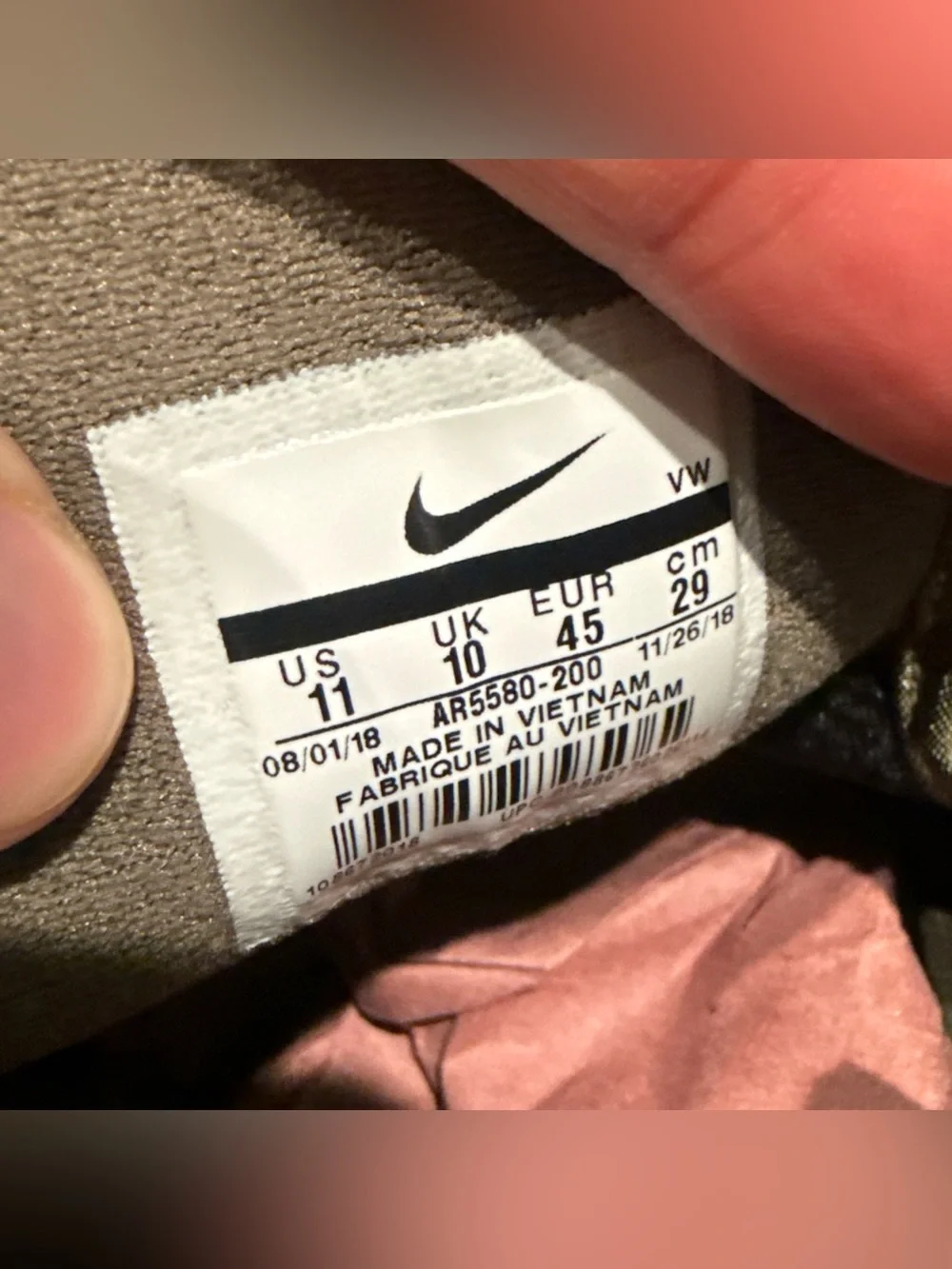 Men’s Size 11 Nike Roshe G Tour Golf Shoes Olive Green AR5580-200 NEW
